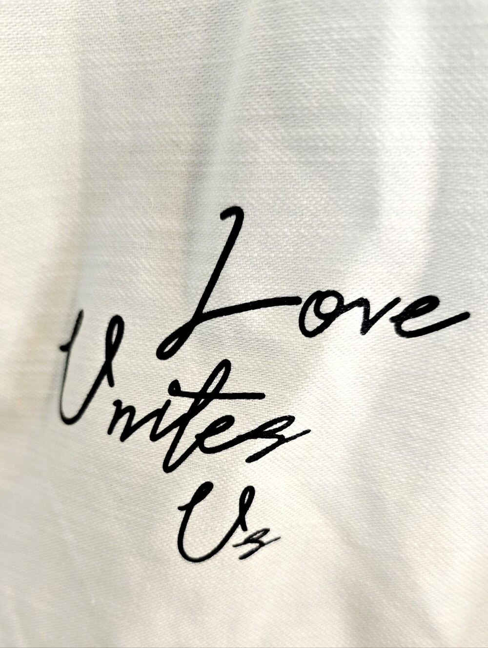 Peace Love World White Studded Star Utility Jacket Shacket Cotton Oversized Y2K - Picture 9 of 15